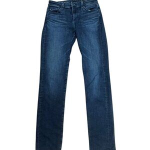 AG Prima Ankle Cigarette Leg Dark Wash Jeans 26x28 EUC